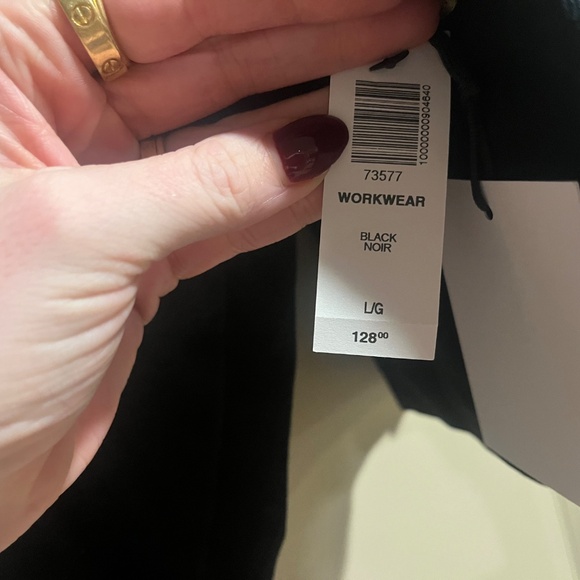 TNA black cropped bomber jacket - Picture 3 of 3